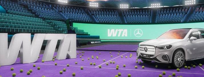 Mercedes-Benz стане преміальним партнером WTA з 2026 року